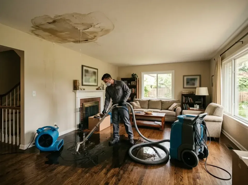 attic-pipe-burst-ceiling-drip-008 — frequently asked questions, Water Damage Restoration & Carpet Care in Troy, TX